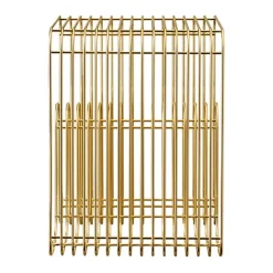 Taburete Curva, latón