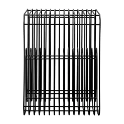 Taburete Curva, negro