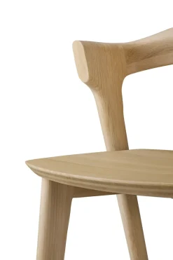 Taburete de bar Bok, Roble lacado, 65 cm