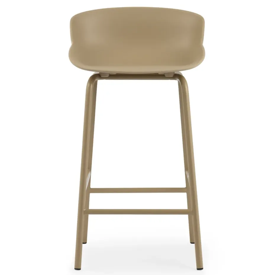 Taburete de bar con patas de metal Hyg 65 cm, Sand