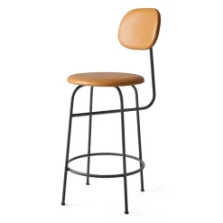 Taburete de bar con tapizado de cuero 63,5 cm, Dakar 0250