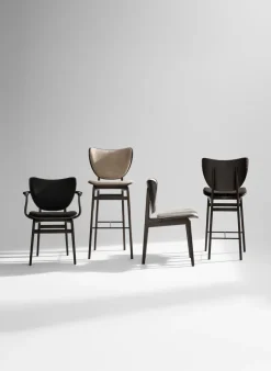 Taburete de bar Elephant, Ahumado oscuro, 75 cm