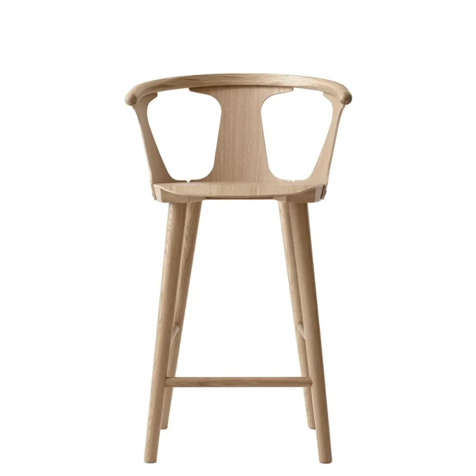 Taburete de bar In Between SK7, Roble barnizado claro