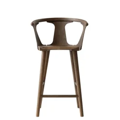 Taburete de bar In Between SK7, Roble barnizado ahumado