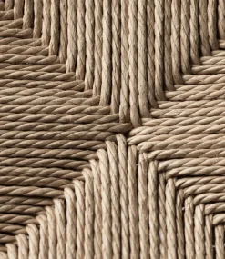 Taburete de bar J165C Counter Round, Oak black painted-nature