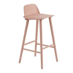 Taburete de bar Nerd 75 cm, Tan rose