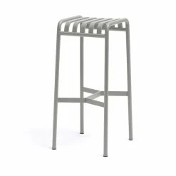Taburete de bar Palissade, Sky grey