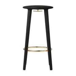 Taburete de bar The Socialite Counter 67,5 cm, Black oak