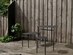 Taburete Disc, Black