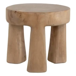 Taburete Donna Ø27x25 cm, Natural