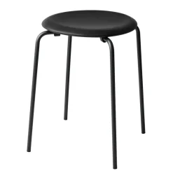 Taburete Dot cuero, Cowboy black