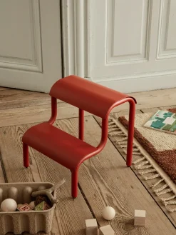 Taburete escalera Up, Poppy Red