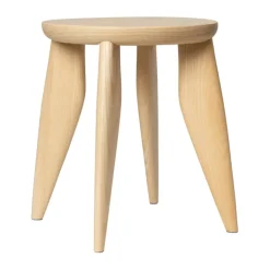 Taburete Feve kids , fresno sin tratarn