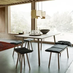 Taburete Georg, roble