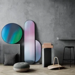 Taburete High Dot cuero, Cowboy black