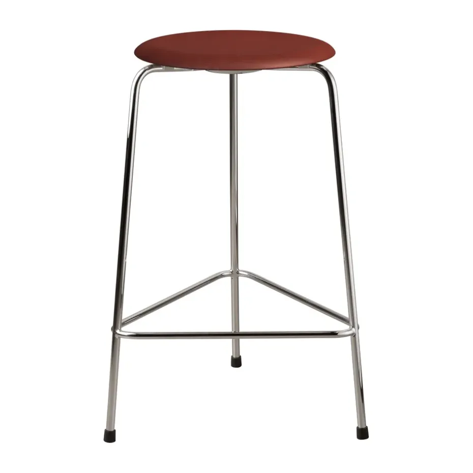 Taburete High Dot cuero, Chestnut