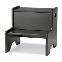 Taburete infantil Step Up, Negro