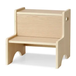 Taburete infantil Step Up, Roble