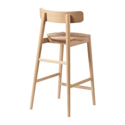 Taburete J185 Øst 65 cm, Oak nature lacquered