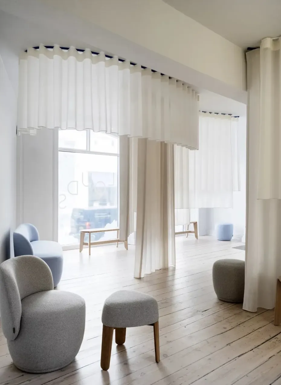 Taburete Kuon Ø47x45 cm, Socia desert