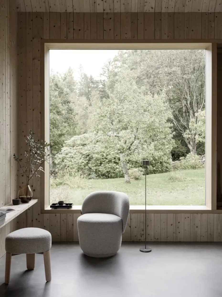 Taburete Kuon Ø47x45 cm, Socia desert