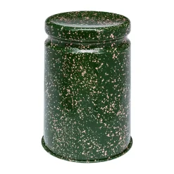 Taburete Last Ø32x44 cm, Green-pink splatter