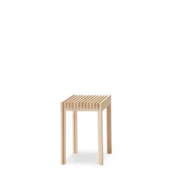 Taburete Lightweight 40x45 cm, Roble blanco