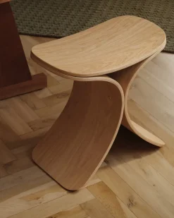 Taburete Luno 48×28×72 cm, Roble