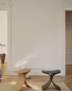 Taburete Luno 48×28×72 cm, Roble