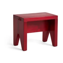Taburete Manolito Short, Red, 30 cm