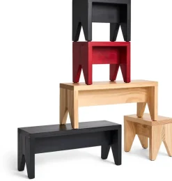 Taburete Manolito Short, Red, 30 cm