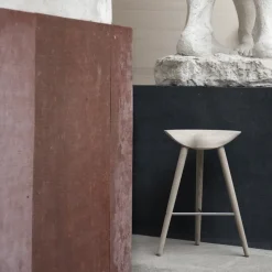 Taburete ML42 69 cm, Roble-acero