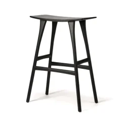 Taburete Osso 80x57 cm, Black