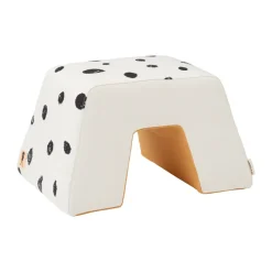 Taburete Pippi, Blanco-naranja