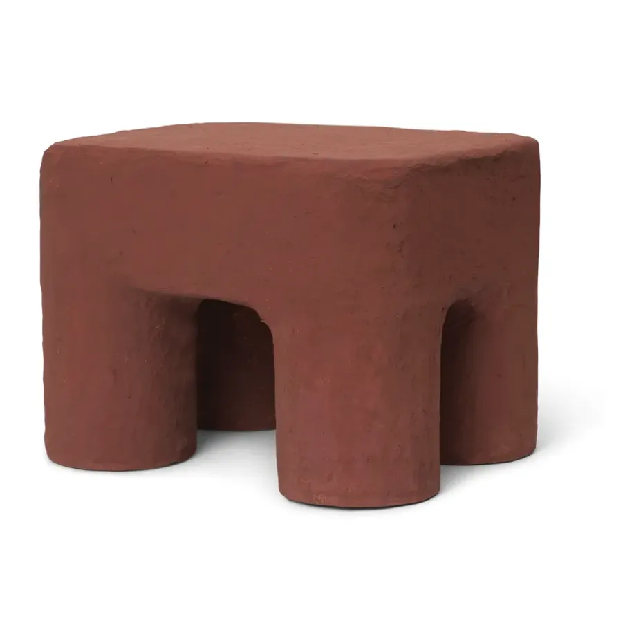 Taburete Podo, Red Brown