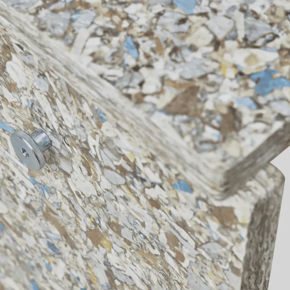 Taburete Remake 35x45 cm, Grey