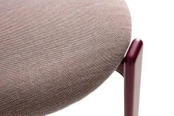 Taburete Rey 75 cm, Grape red