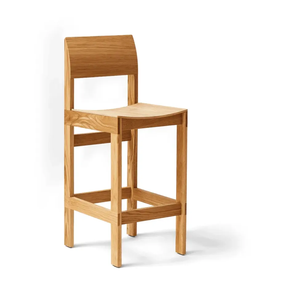 Taburete Sonder 65 cm, Roble