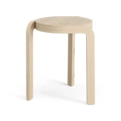 Taburete Spin H44 cm, Fresno lacado