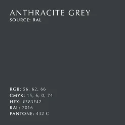 Taburete Step it up, Anthracite grey