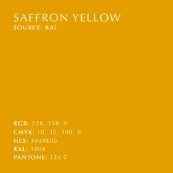 Taburete Step it up, Saffron yellow