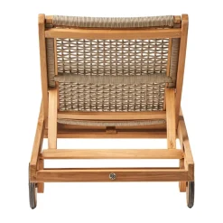 Tumbona Sandvik, Teca