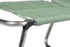 Tumbona Spaghetti con reposapiés, Sage green