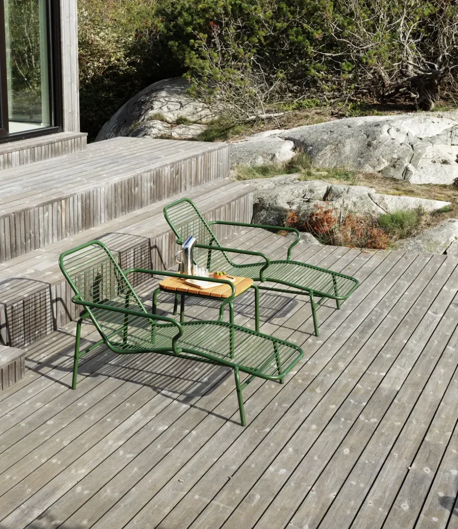 Tumbona Vig Chaise Lounge, Green