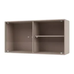 Vitrina Ripple I 69,6x35,4x20 cm, Mushroom